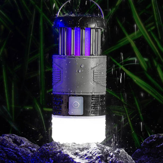 Solcellsdriven flugfälla med UV-lampa – Zynora