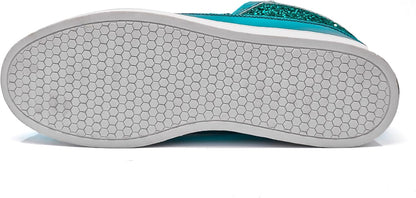 Grüne Sneaker-Sohle, Wabenmuster, rutschfest, modisch, Freizeitschuh, Unisex.
