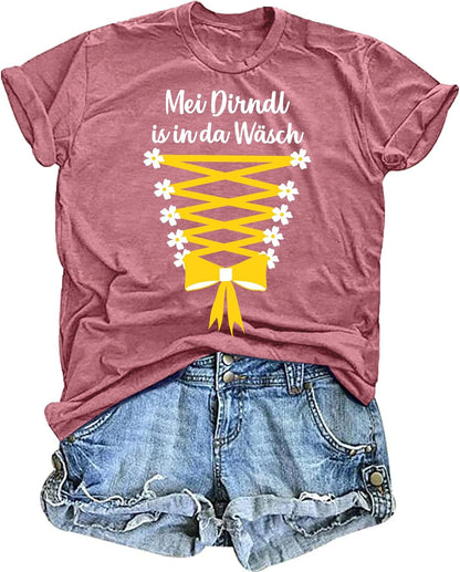 Damernas kostym T-shirt – Greta Oktoberfest 2026
