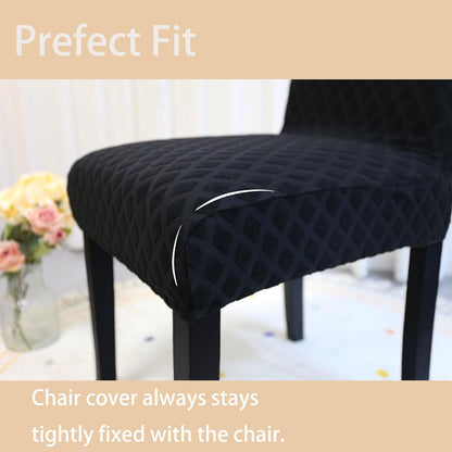 Stretch-set med överdrag till matsalsstolar – ChairGuard