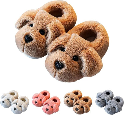 Barntofflor med valpdesign – PuppyPaws