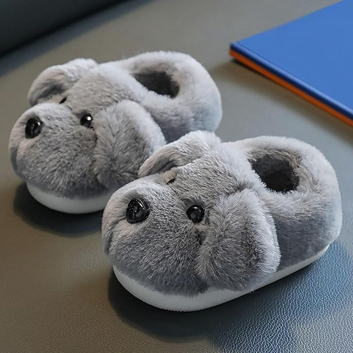 Barntofflor med valpdesign – PuppyPaws