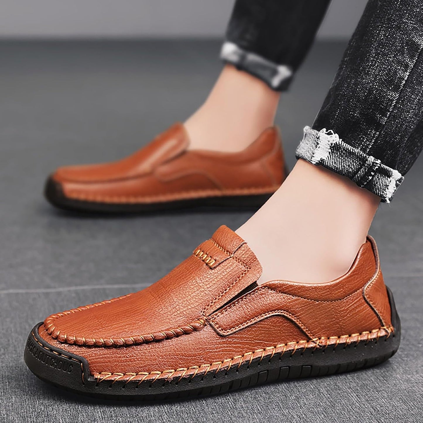 Lätta läder loafers – Sebastian Oktoberfest 2026