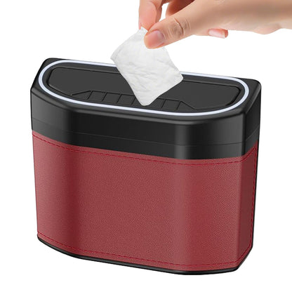 Lukttät bilsoptunna med touch-ljus – Lurevo