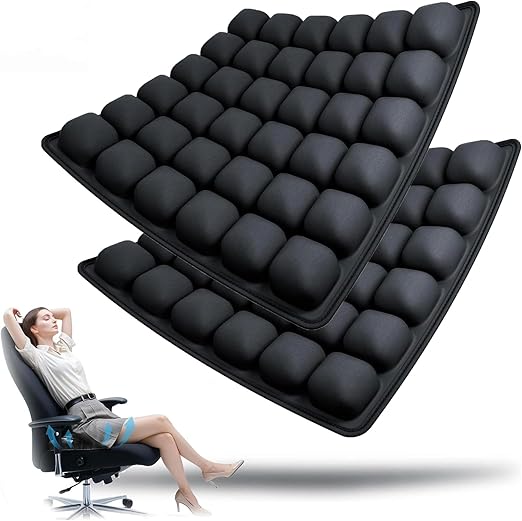 Uppblåsbart resekudde med ergonomisk tryckavlastning – AirComfort
