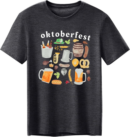 Herr T-shirt med tryck – Markus Oktoberfest 2026