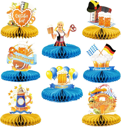 Borddekoration i vaxduk, 3-pack – FestGlädje Oktoberfest 2026
