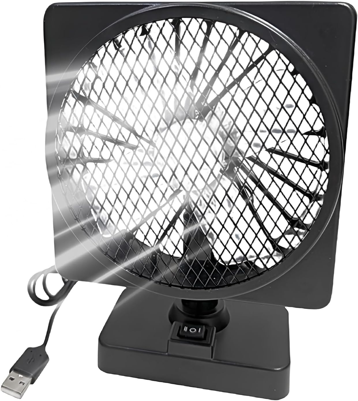 12V USB-luftcirkulator för bilens luftkonditionering, kylfläkt med 360° rotation (1+1 GRATIS) – Aurovent