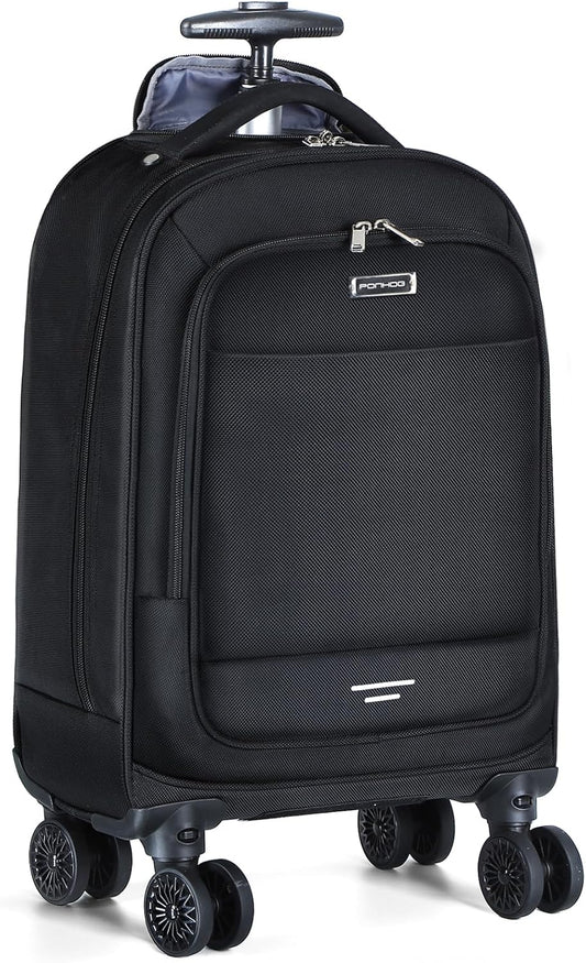 30 L rullryggsäck för bärbara datorer med 4 spinnerhjul och vattenavvisande design