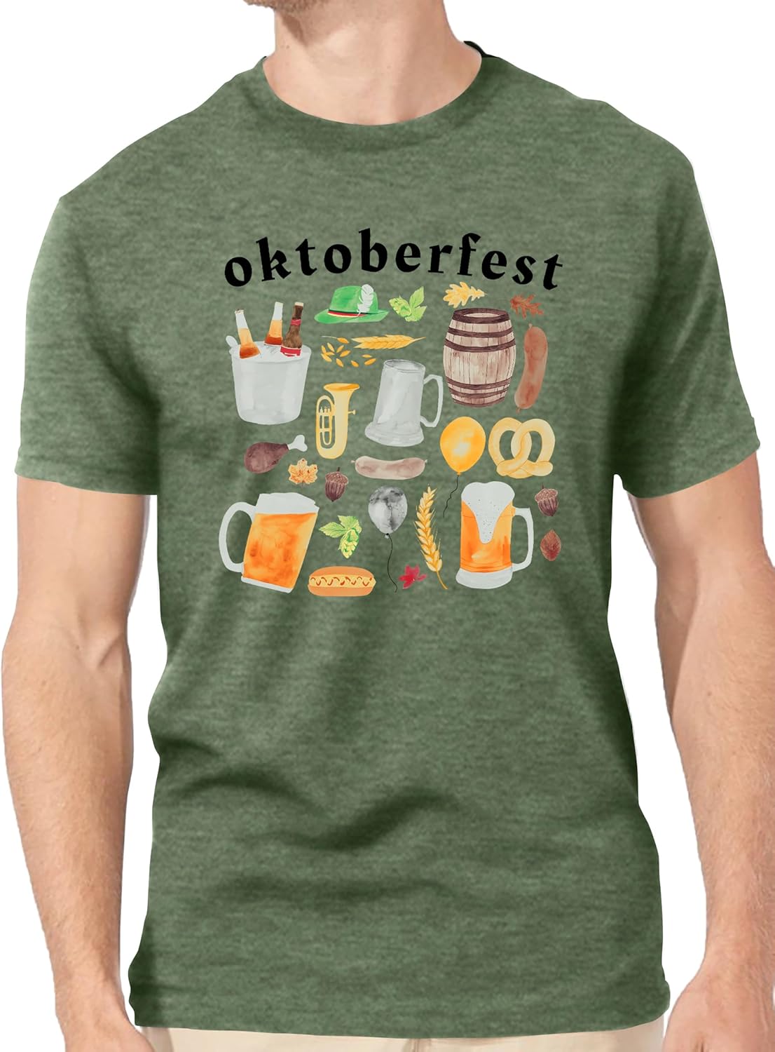 Herr T-shirt med tryck – Markus Oktoberfest 2026