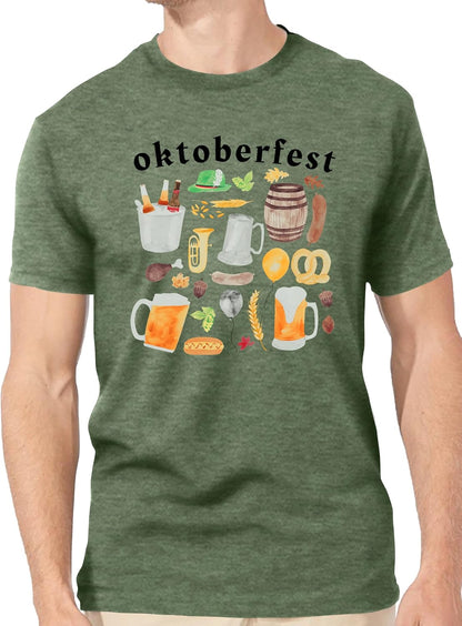 Herr T-shirt med tryck – Markus Oktoberfest 2026
