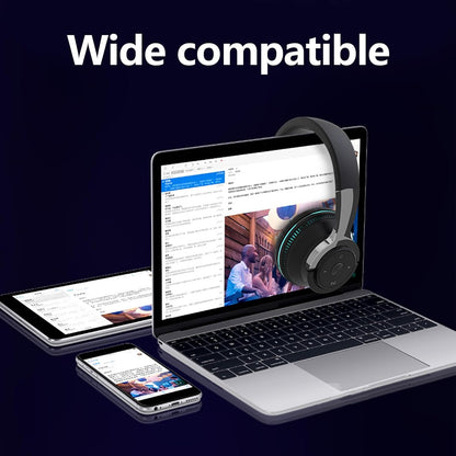 Vikbart trådlöst headset med RGB-belysning – Sonvix (1+1 GRATIS)