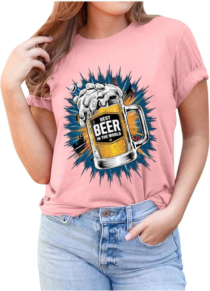 T-shirt för damer med tryck – Katharina Oktoberfest 2026