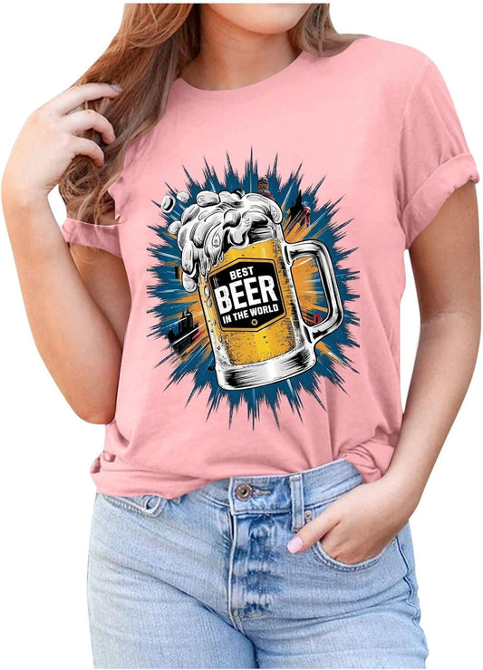 T-shirt för damer med tryck – Katharina Oktoberfest 2026