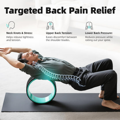 Back Roller-hjulset i 4-pack med yogablock – Artheva