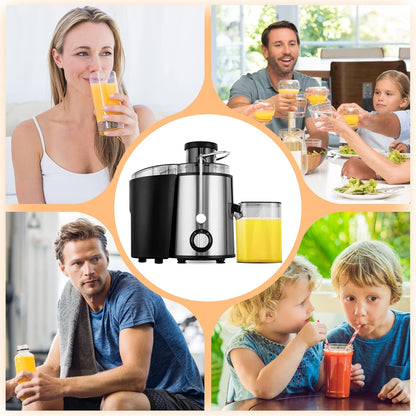 Kallpressad juicepress med 3 hastigheter – JuicePro