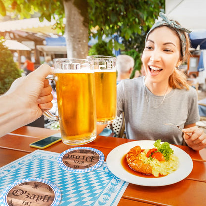 Ölunderlägg i 48-pack – ProstZeit Oktoberfest 2026