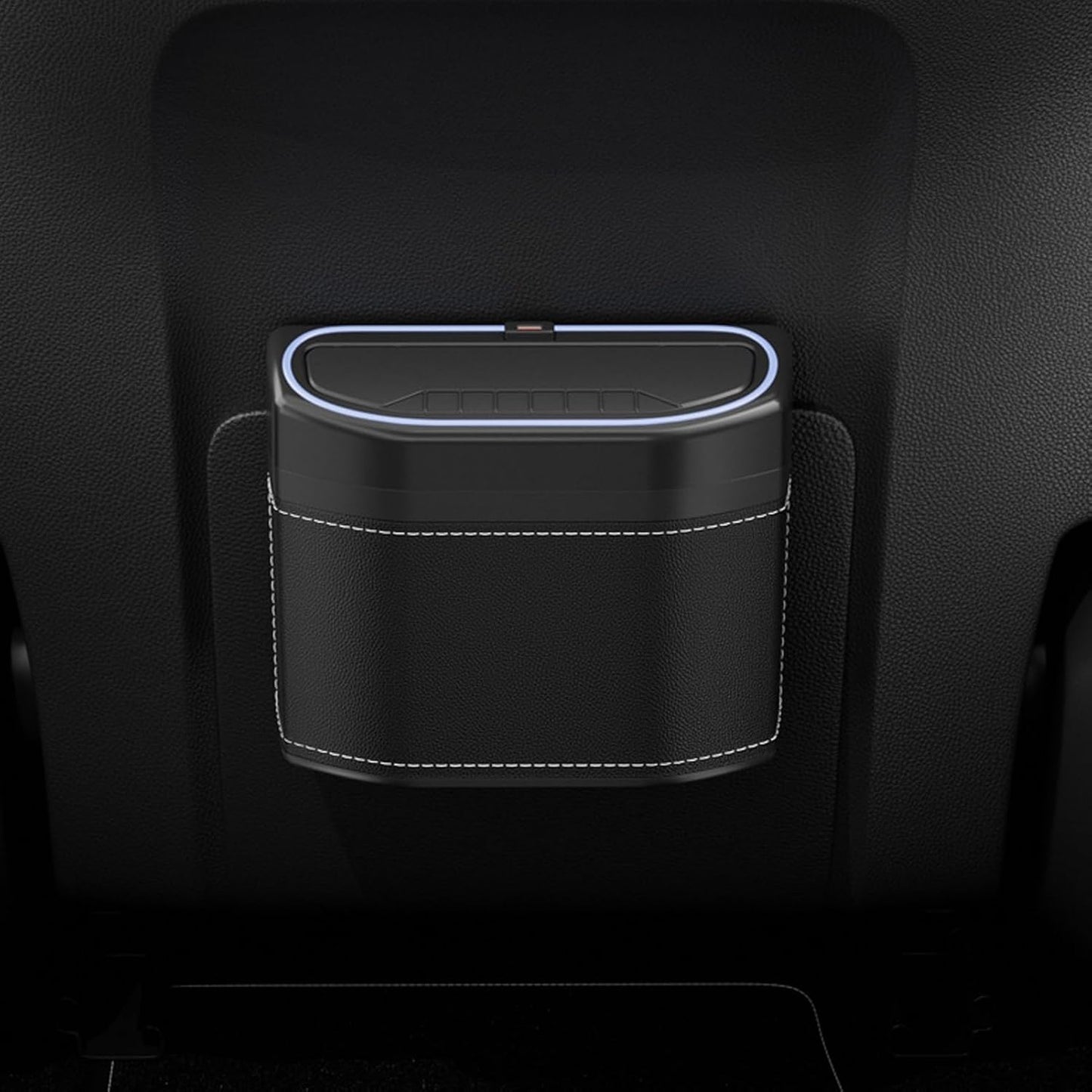 Lukttät bilsoptunna med touch-ljus – Lurevo
