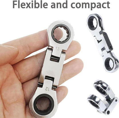 Spärrnyckel med Double Drive Flex‑huvud – Torvex