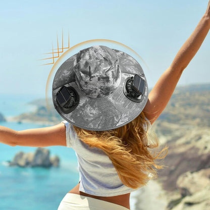 Solar-Fan-kylhatt med UV-skydd – Solvoro