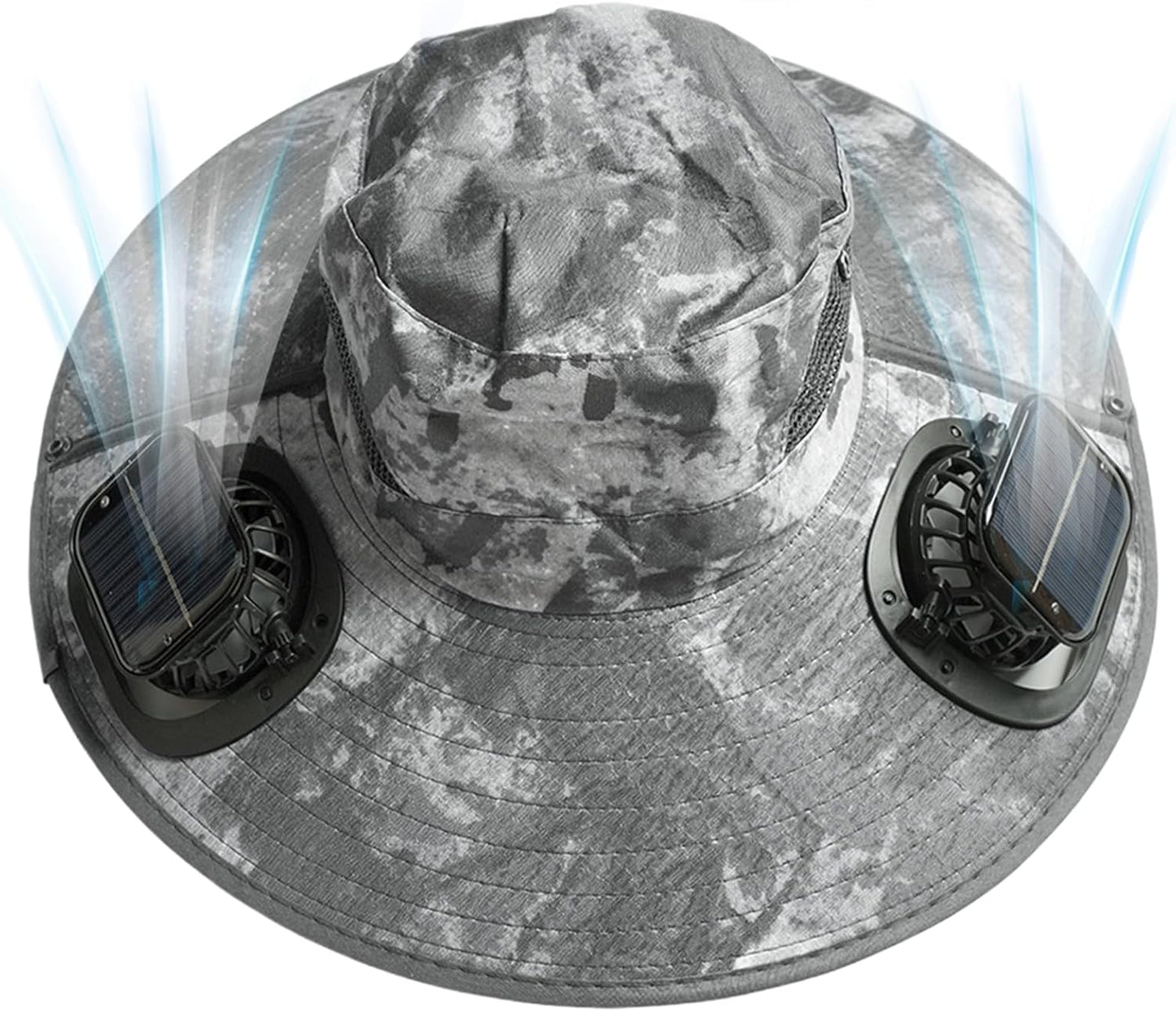 Solar-Fan-kylhatt med UV-skydd – Solvoro
