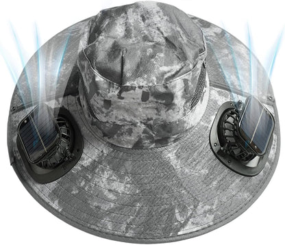 Solar-Fan-kylhatt med UV-skydd – Solvoro