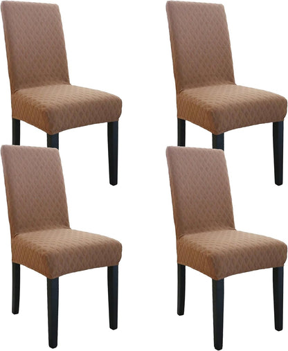 Stretch-set med överdrag till matsalsstolar – ChairGuard