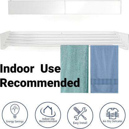 Väggmonterad vikbar torkställning – DryWall