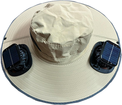 Solar-Fan-kylhatt med UV-skydd – Solvoro