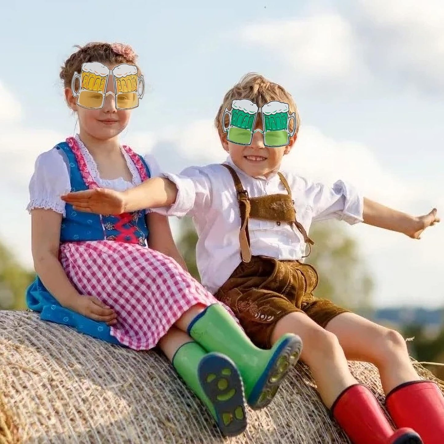 Festglasögon (9-pack) - GaudiBrillen Oktoberfest 2026