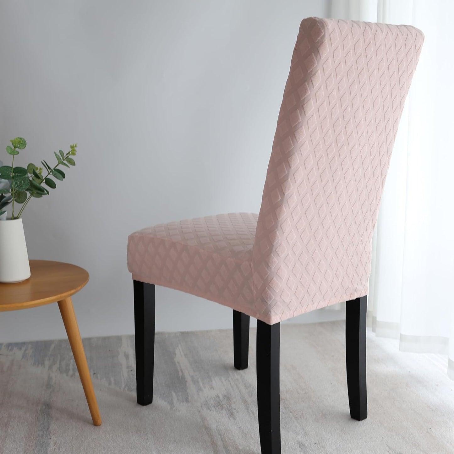 Stretch-set med överdrag till matsalsstolar – ChairGuard
