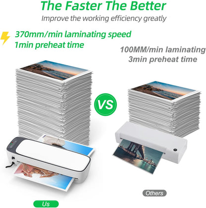 A3 skrivbordslaminatorset med varma och kalla lägen samt 6-i-1-funktioner – Lexaro