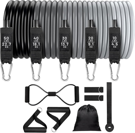 Suspensiontränare med motståndsband (set) – Veltrix