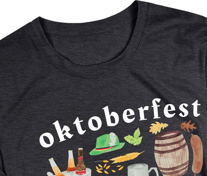 Herr T-shirt med tryck – Markus Oktoberfest 2026