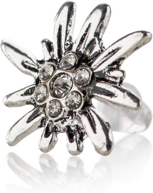 Edelweiss-örhängen – BergFlamme Oktoberfest 2026