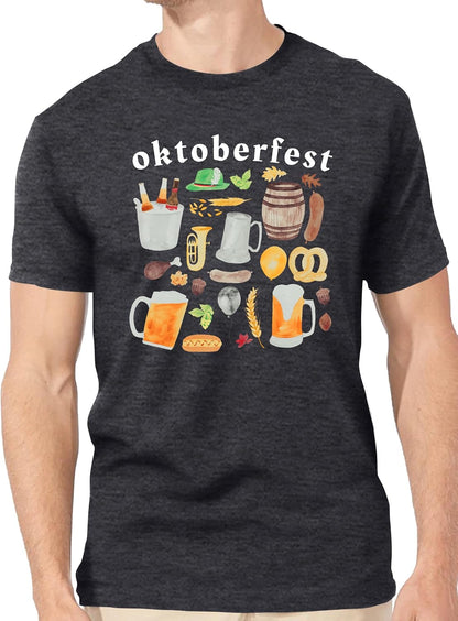 Herr T-shirt med tryck – Markus Oktoberfest 2026