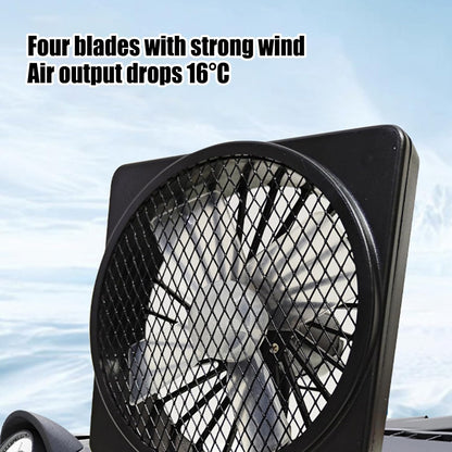 12V USB-luftcirkulator för bilens luftkonditionering, kylfläkt med 360° rotation (1+1 GRATIS) – Aurovent
