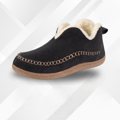 Vinterbarfottofflor med fleecefoder – Amalia