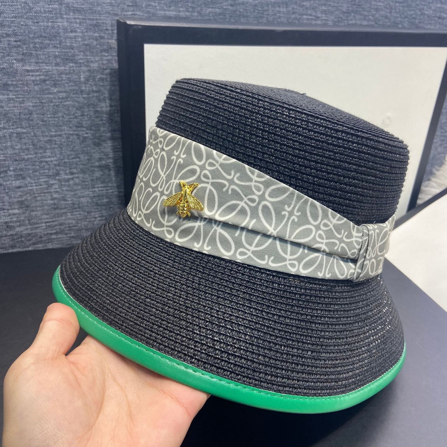 Elegant damhatt för sommaren med banddetalj – RibbonShade