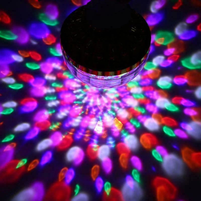 LED-diskolampa – PartyGlow Spin