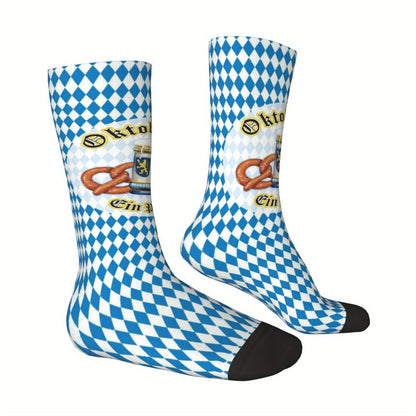 3 par unisex oktoberfeststrumpor – BreznSocken Oktoberfest 2026