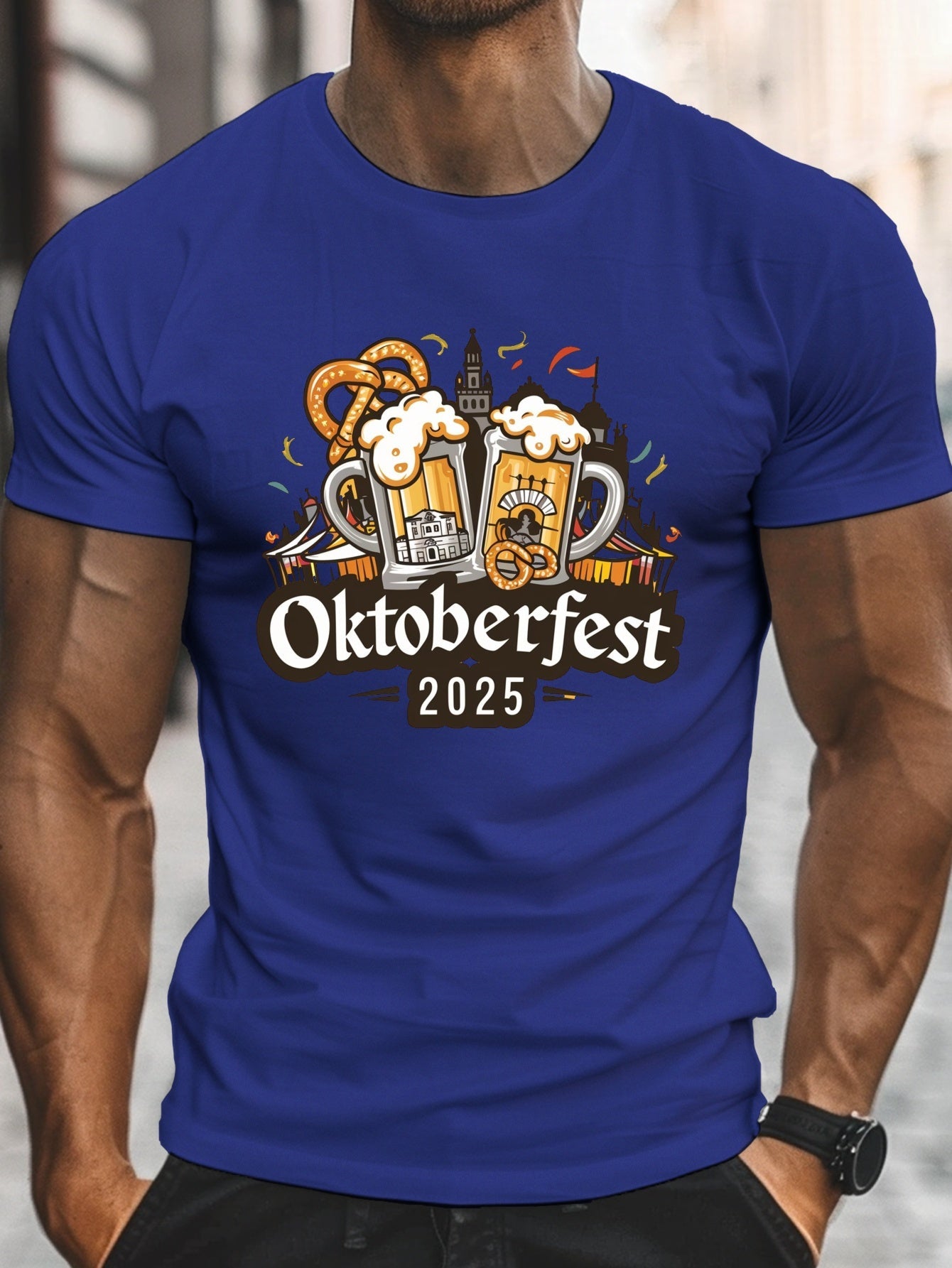 Herrar T-shirt kortärmad – Humle Oktoberfest 2026