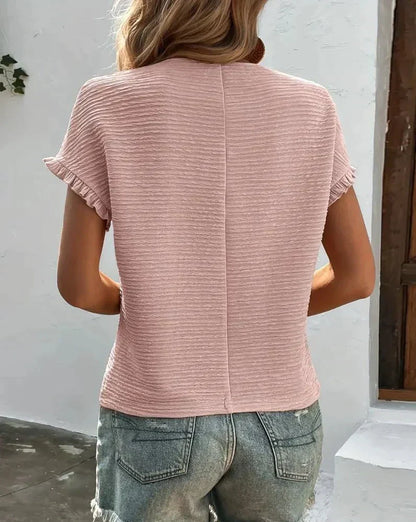Mjuk bomull t-shirt för damer – Élodie
