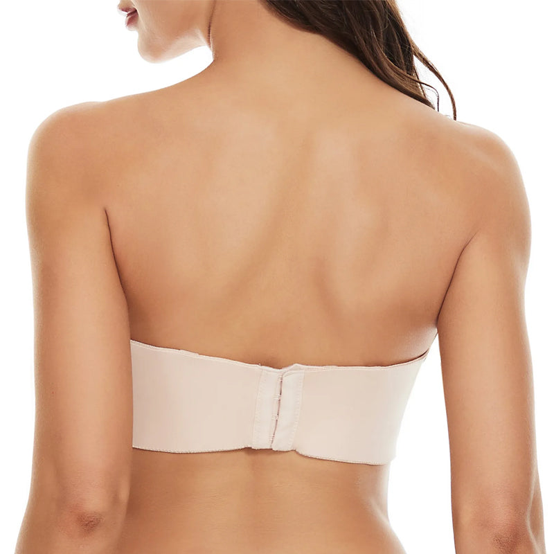 Sömlös bandeau-bh med avtagbara axelremmar – Camille