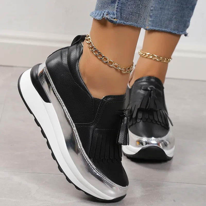 Andningsbara damsneakers med tidlös stil – Isabella