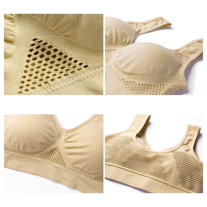 Ventilerad mesh sport-bh – Sofia