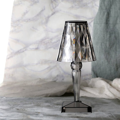Kristallbordslampa med touch-kontroll - LumeCrystal