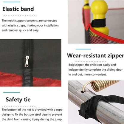 Barntrampolin med säkerhetsnät – Jumpie KidsTramp