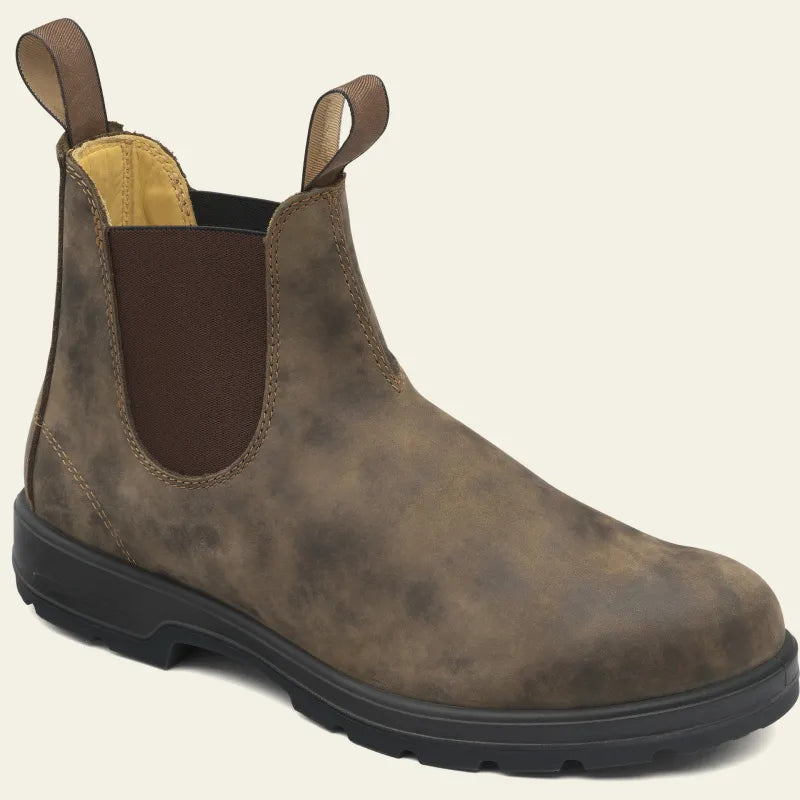 Herr-Chelsea-stövlar, vattentäta med slip-on-design – Renato