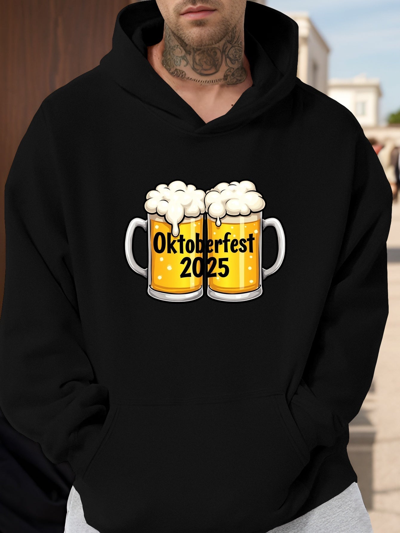 Rymlig herrtröja – Franz Oktoberfest 2026